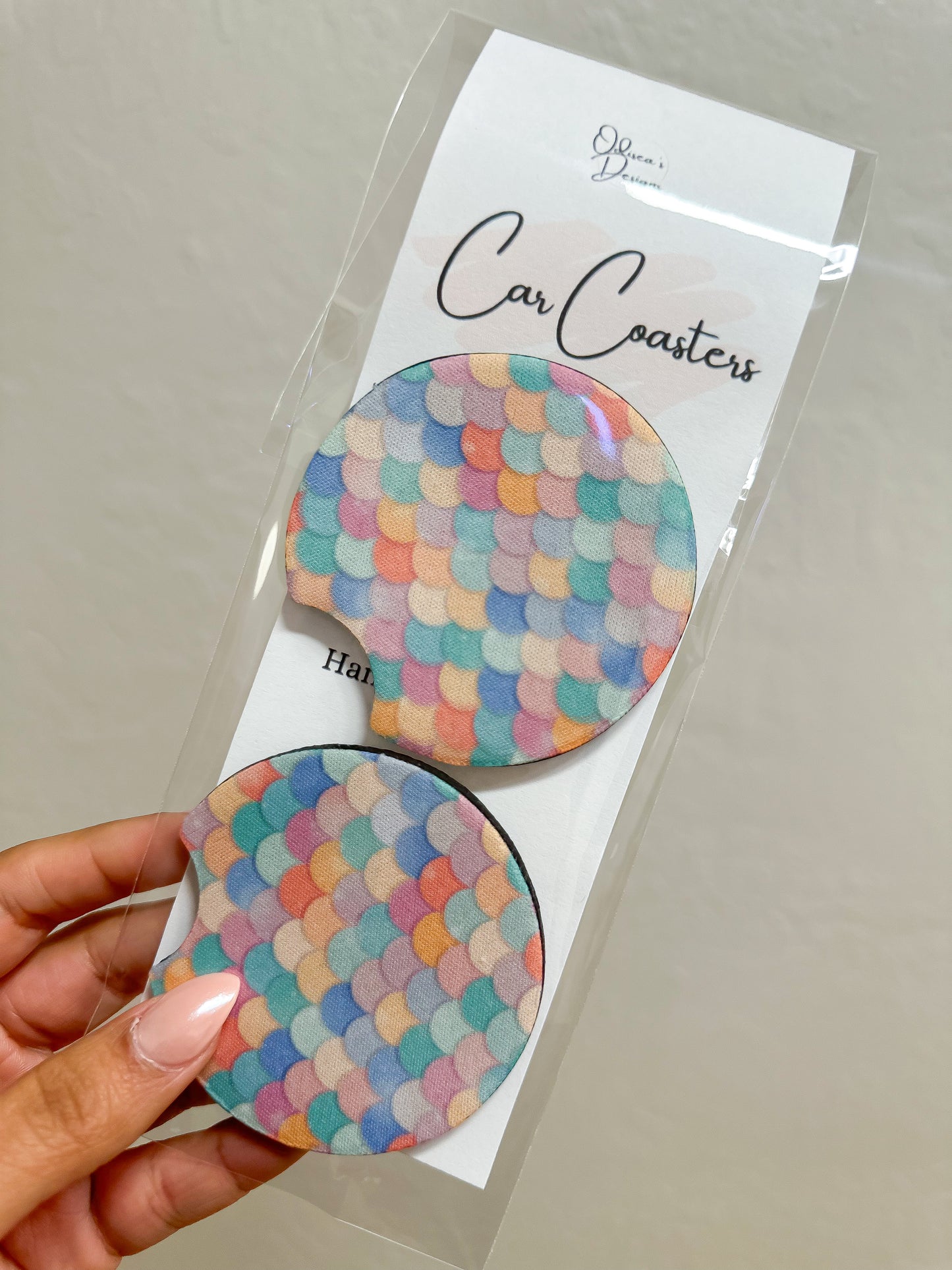 Mermaid Car Coasters
