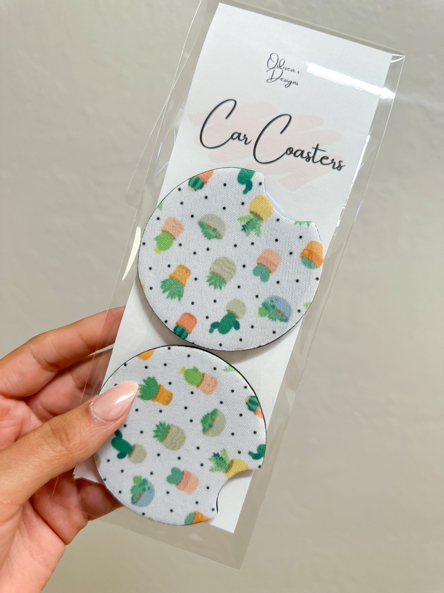 Cactus Car Coasters
